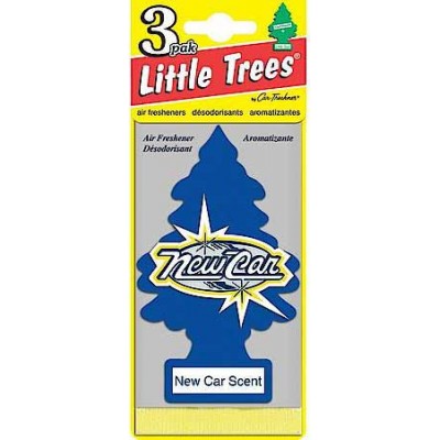 LITTLE TREE NEW CAR SCENT AIR FRESHNERS LOOSE 24CT/PACK